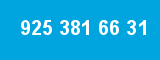 925 381 66 31 925 381 66 31